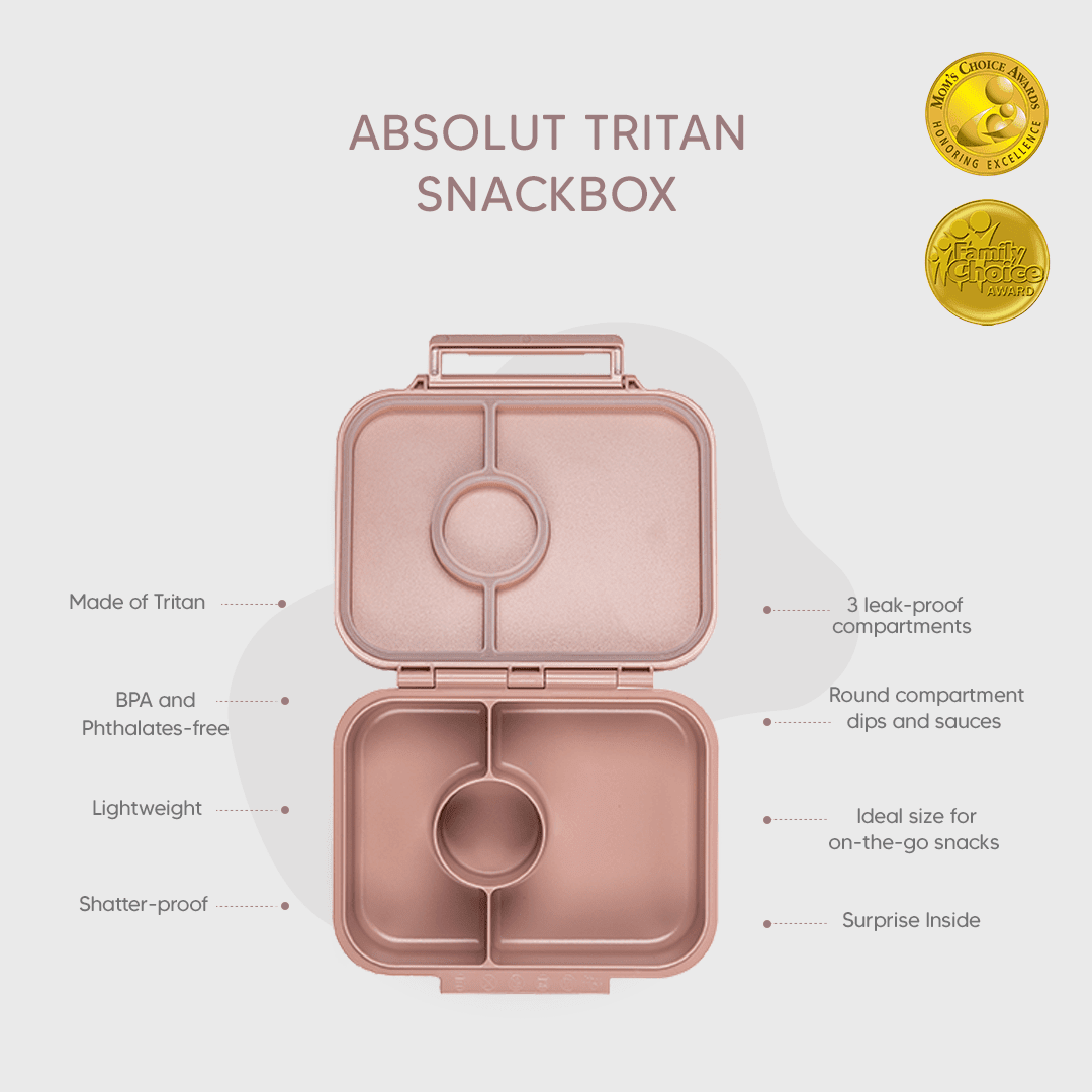 Citron Dubai Absolut Tritan Snackbox-Leo- 3 compartments