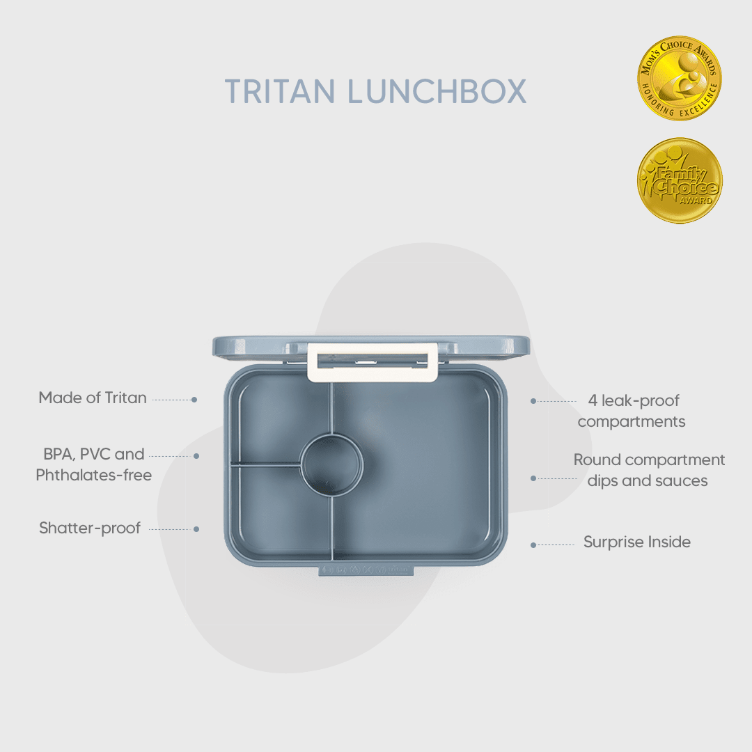 Citron Dubai Incredible Tritan Lunchbox-Spaceship- 4 compartments