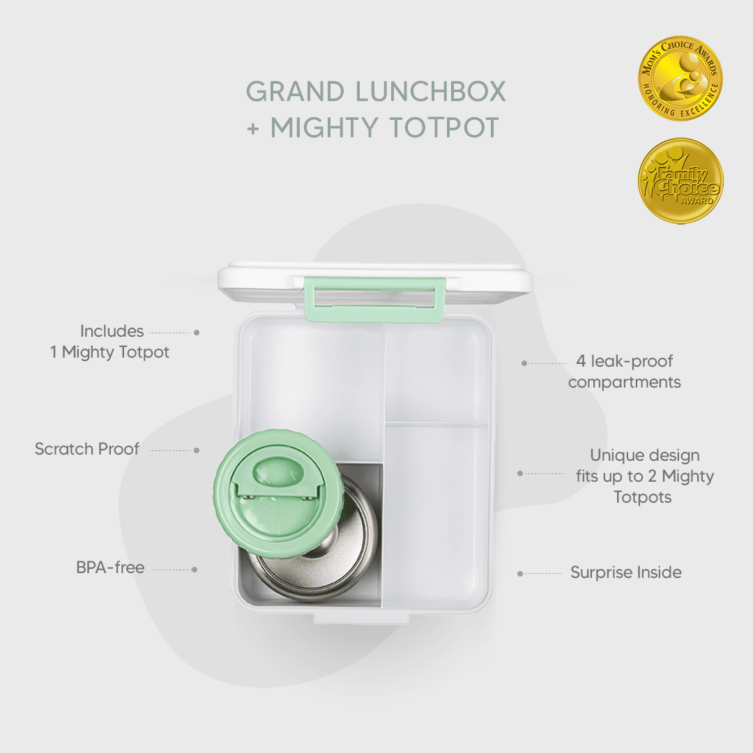 Citron Dubai PRE ORDER Grand Lunchbox Dino with 1 Food Jar